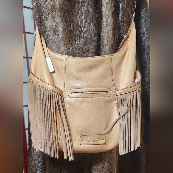 Lucky Brand Tan Leather Women's Bag - Picture 4 of 16